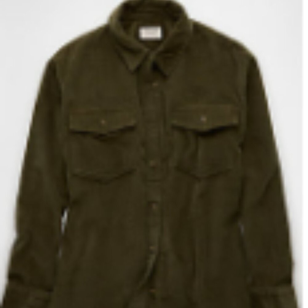 AE Oversized Corduroy Shacket